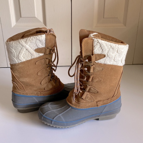 Khombu Cozy Tall PAC Duck Boots - Picture 5 of 8